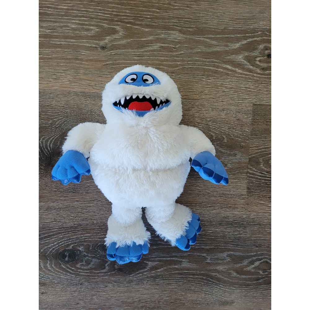 Rudolph The Red-Nosed Reindeer Bumble Abominable Snow Monster Plush 13" White #S